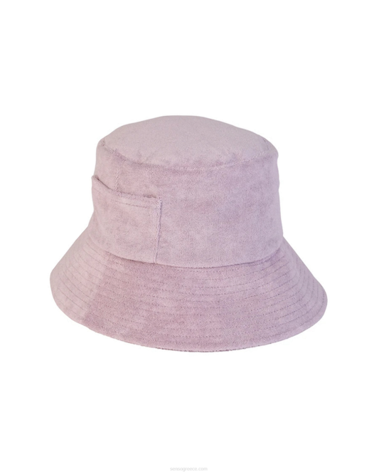 γρ Senso καπέλα terry toweling bucket καπέλο λεβάντας D4LN595
