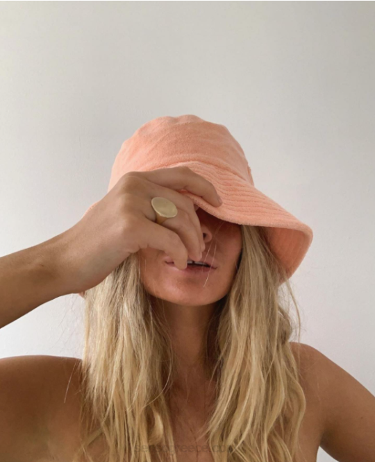 γρ Senso καπέλα terry toweling bucket καπέλο ροδάκινο D4LN598