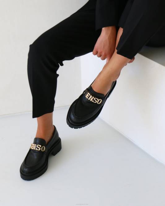 γρ Senso loafers monty i έβενος D4LN518