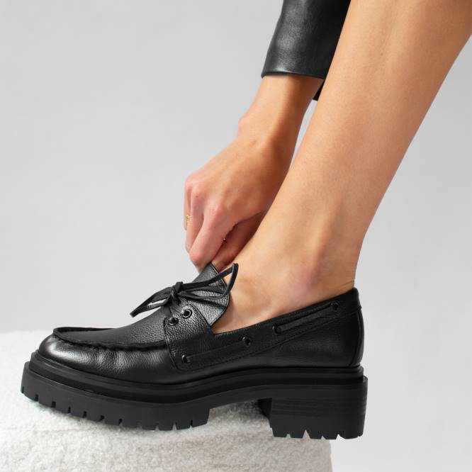 γρ Senso loafers rowan έβενος D4LN516