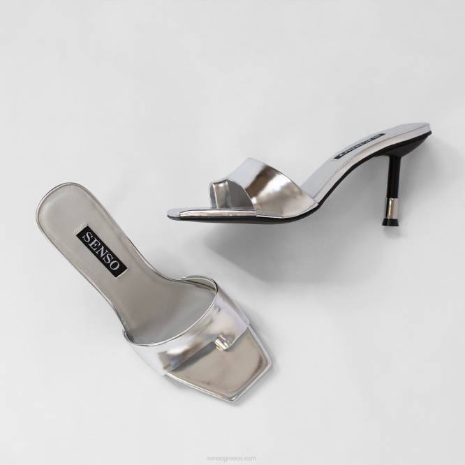 γρ Senso γόβες quana iii ασημί D4LN259