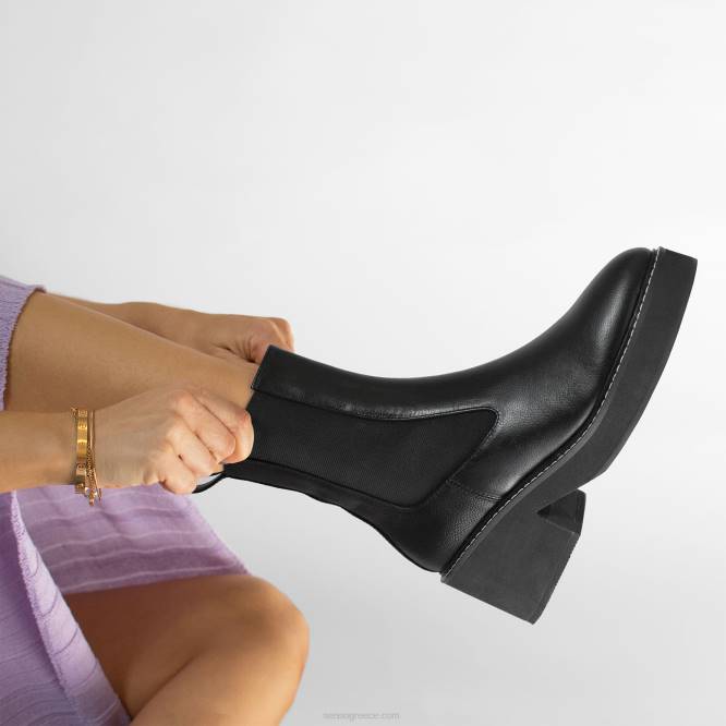 γρ Senso μπότες lenny i έβενος D4LN64