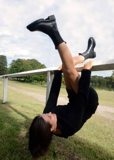 γρ Senso μποτάκια pandora έβενος D4LN42