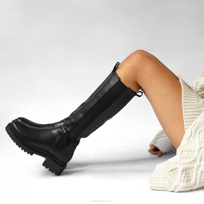 γρ Senso μποτάκια presley i έβενος D4LN36