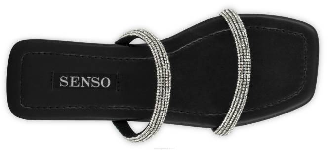 γρ Senso σανδάλια πουρνάρι έβενος D4LN127