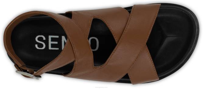 γρ Senso σανδάλια νώε κάστανο D4LN491