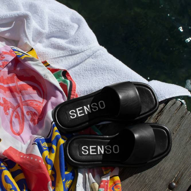 γρ Senso σανδάλια bentley i έβενος D4LN480