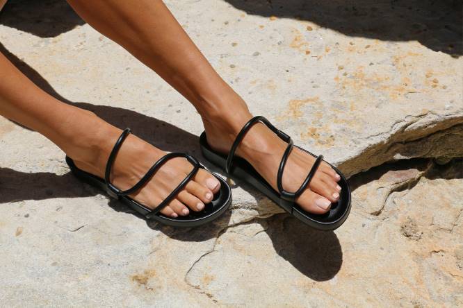 γρ Senso σανδάλια demi έβενο D4LN434