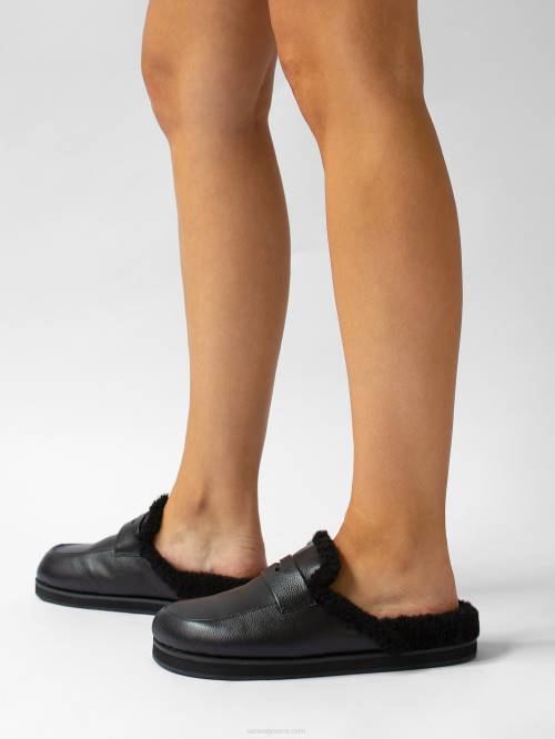 γρ Senso mules ziggi έβενος D4LN366