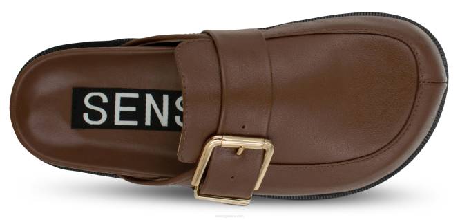 γρ Senso mules zimmy ii καστανιά D4LN373